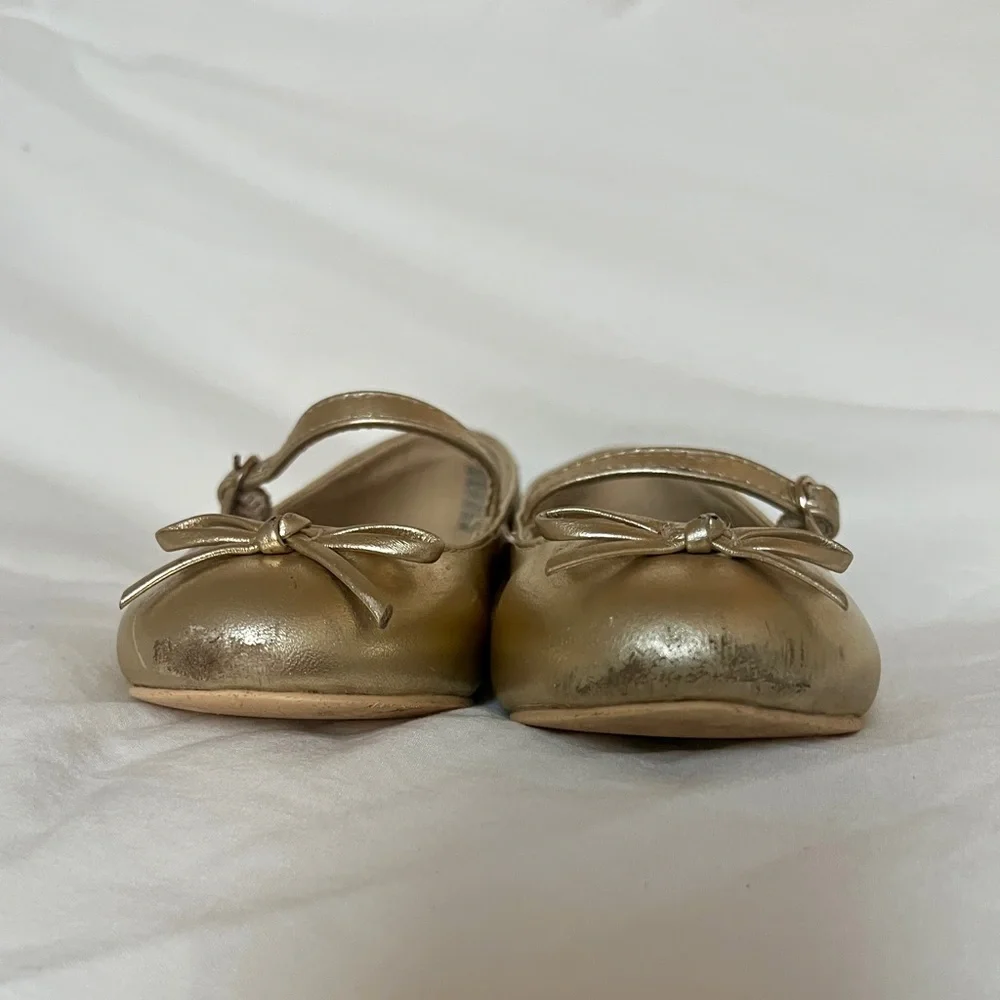 Janie and Jack Gold Dress Shoes